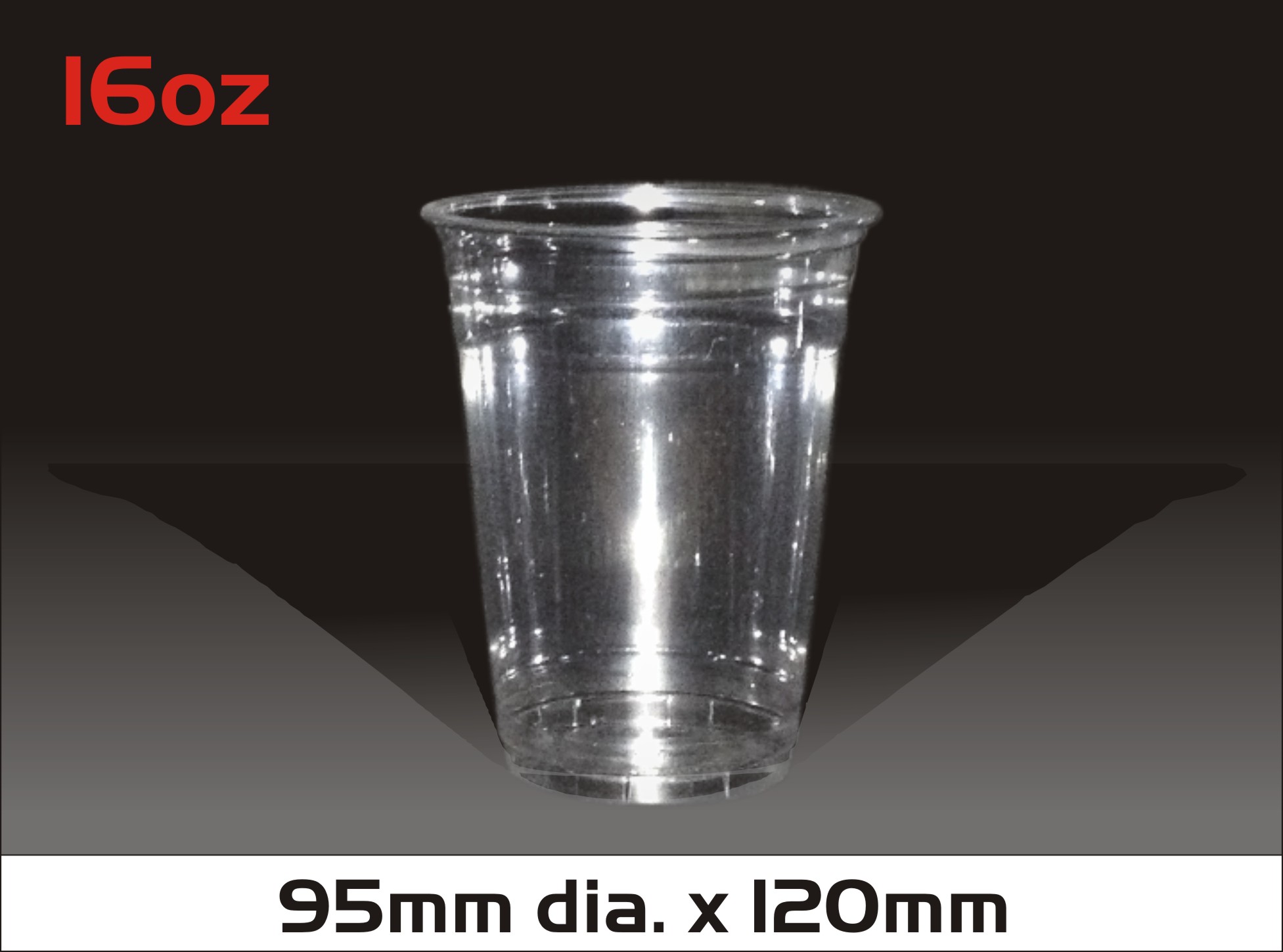 Pet Cups 16 oz