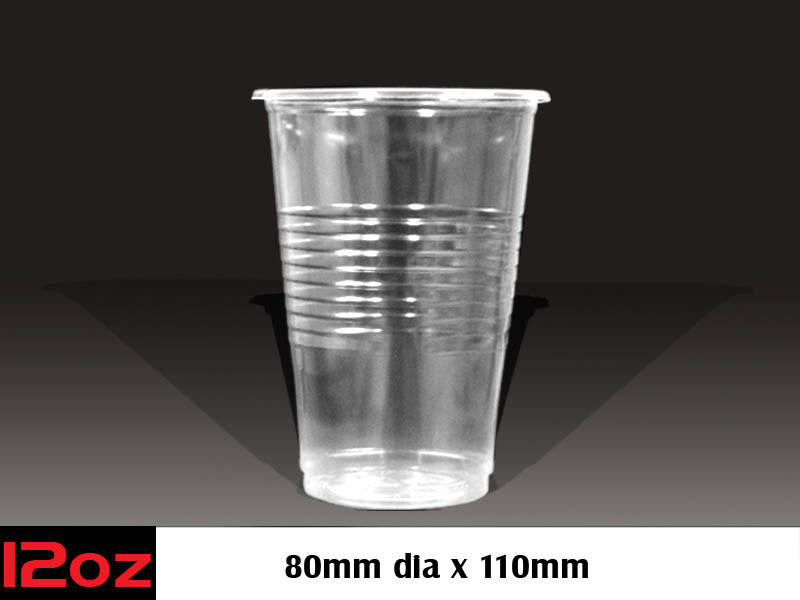 Transparent 12 oz