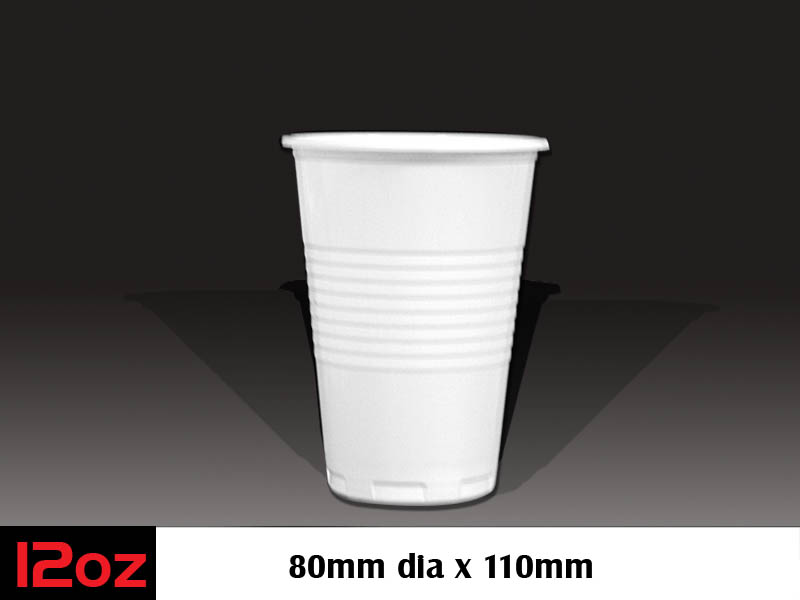 White 12 oz