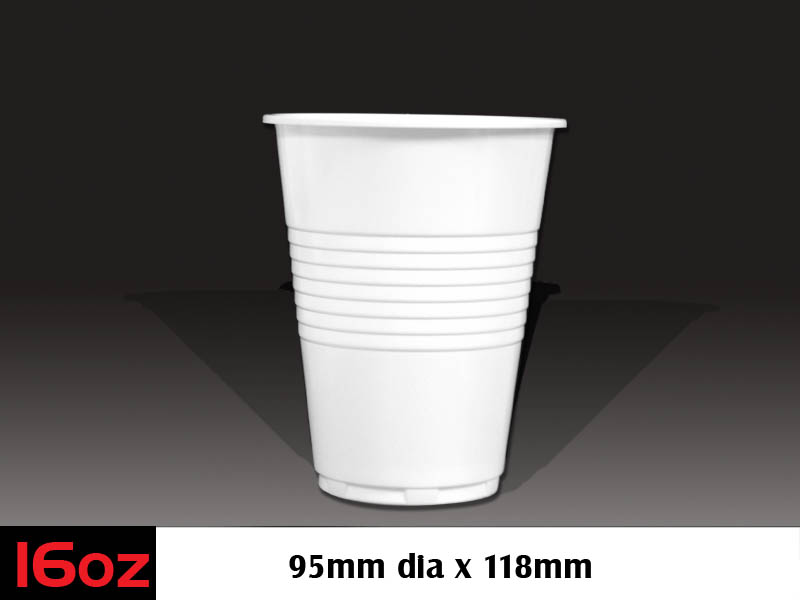 White 16 oz