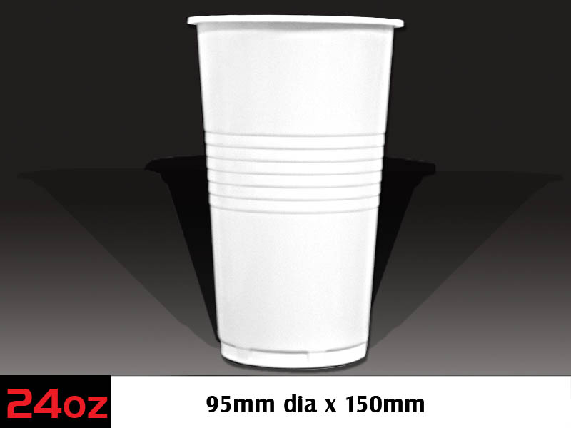 White 24 oz